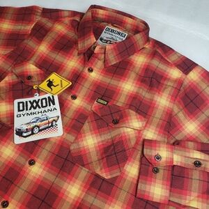 NWT Dixxon Men's 2X 2XL GYMKHANA Hooligan FLANNEL Shirt
